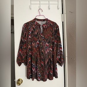 Spectacular Multicolored Blouse